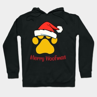 Paw Dog Merry Woofmas T-shirt Hoodie